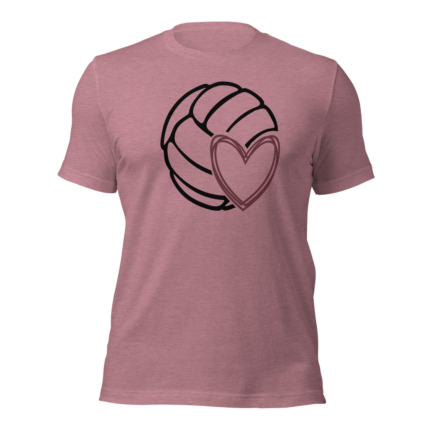 Volleyball + Heart T-shirt