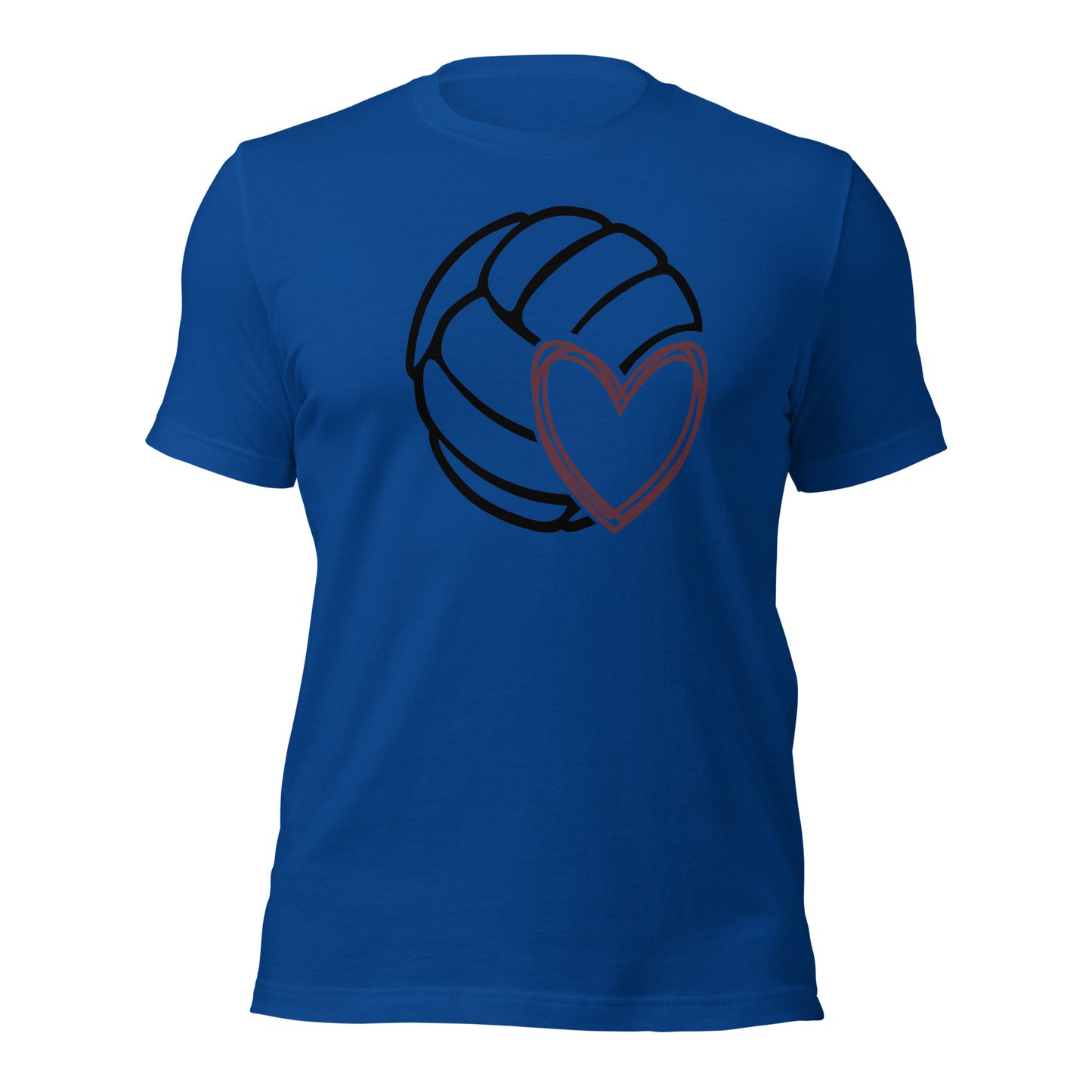 Volleyball + Heart T-shirt