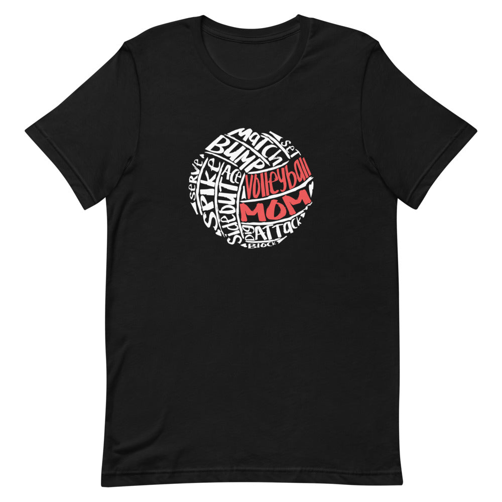 Volleyball Mom Ball T-Shirt