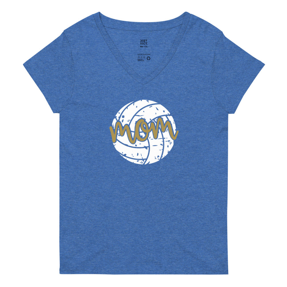VB Mom Ball Women’s v-neck t-shirt