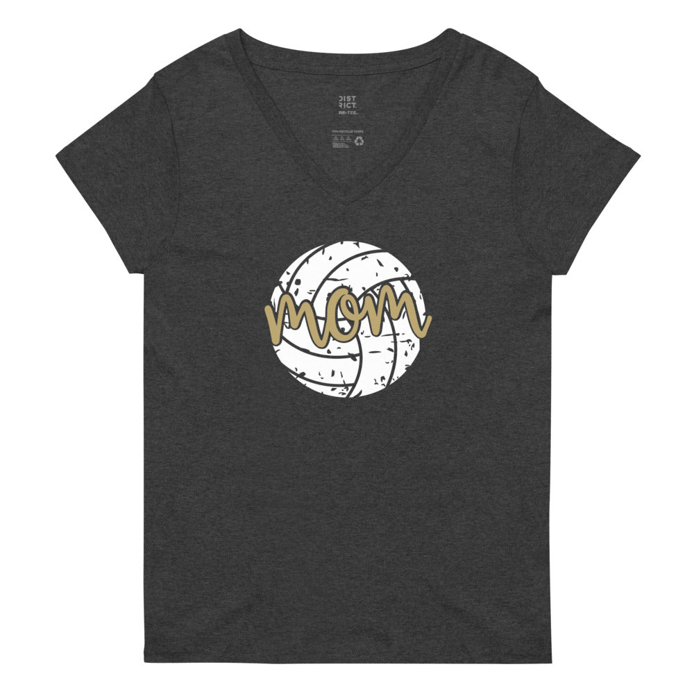 VB Mom Ball Women’s v-neck t-shirt