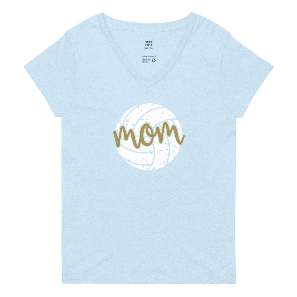 VB Mom Ball Women’s v-neck t-shirt