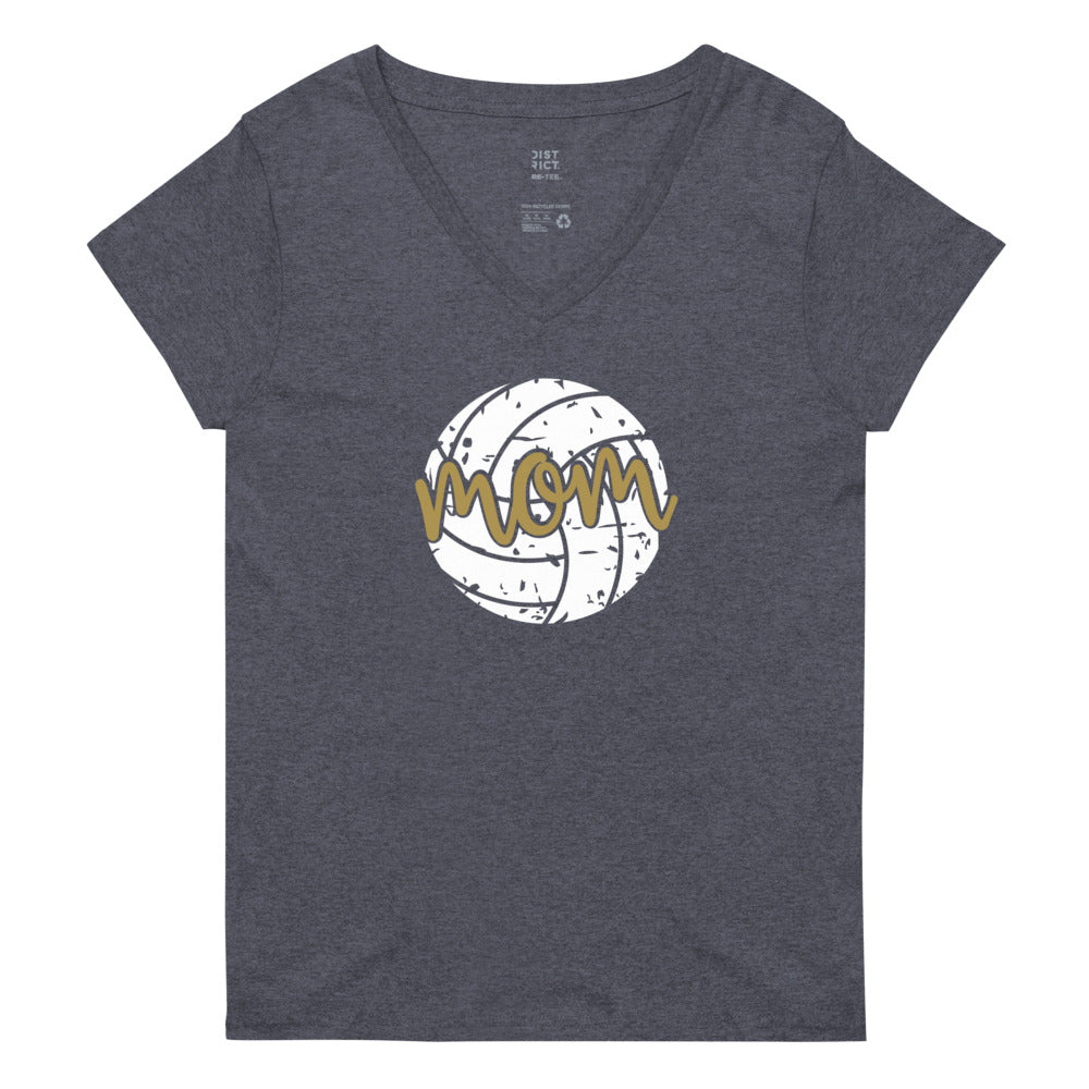 VB Mom Ball Women’s v-neck t-shirt