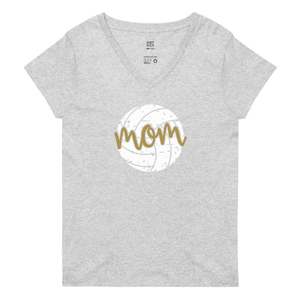 VB Mom Ball Women’s v-neck t-shirt