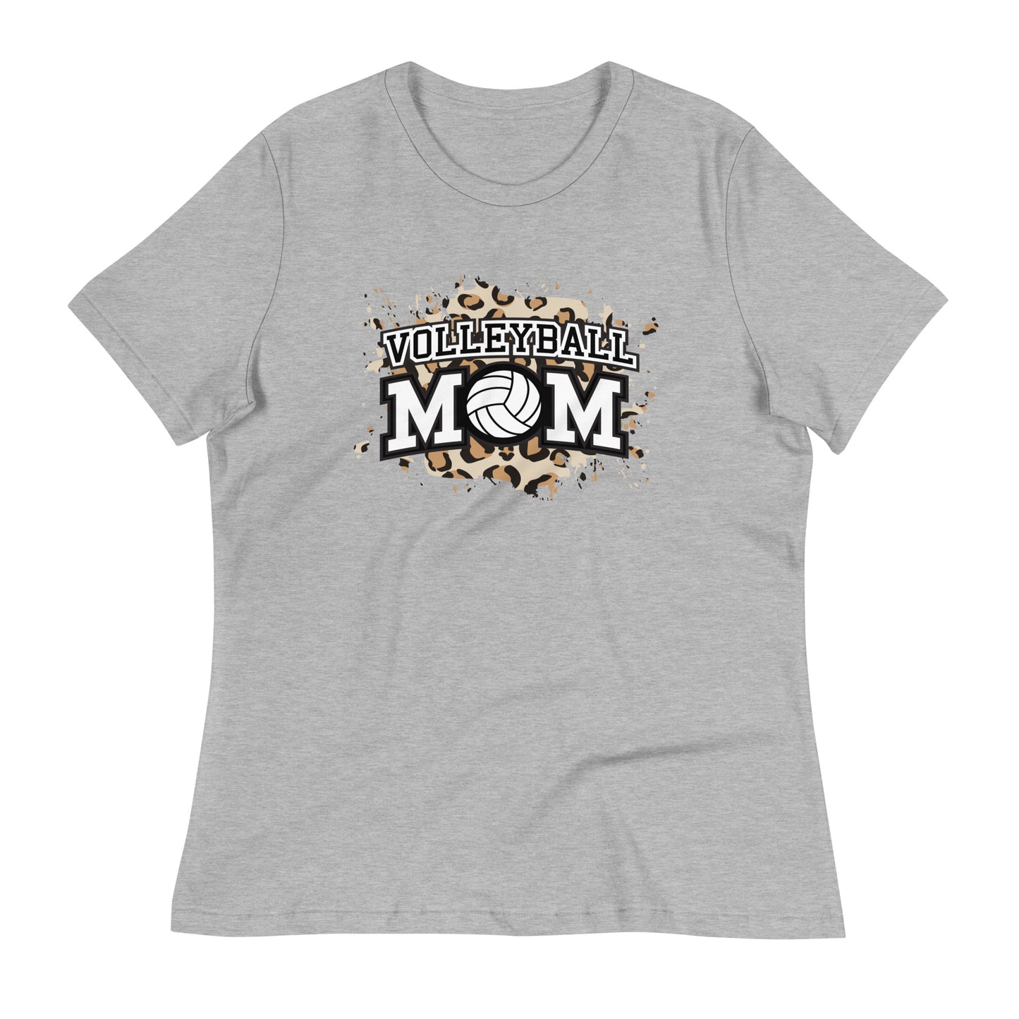 Cheetah Volleyball Mom T-Shirt