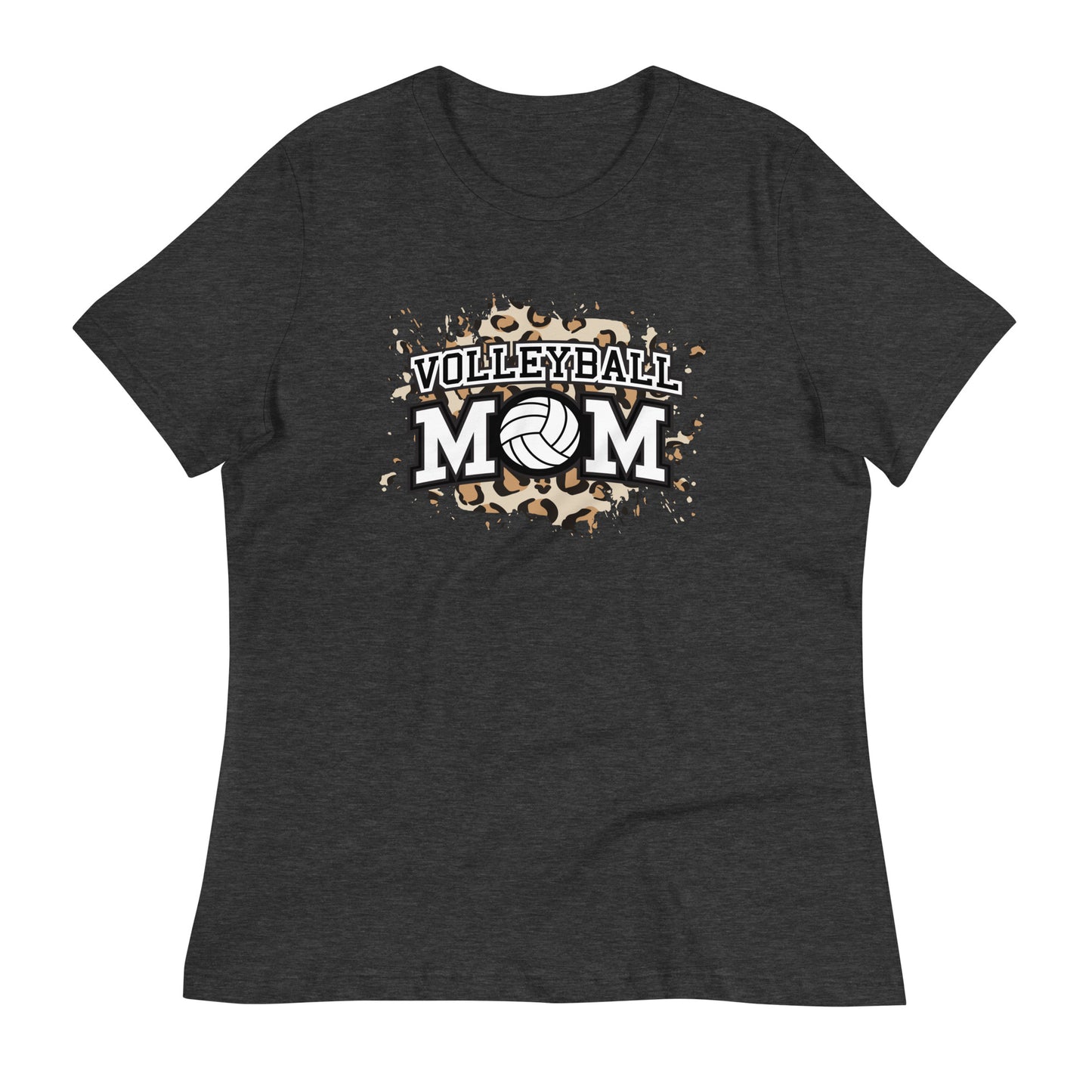 Cheetah Volleyball Mom T-Shirt