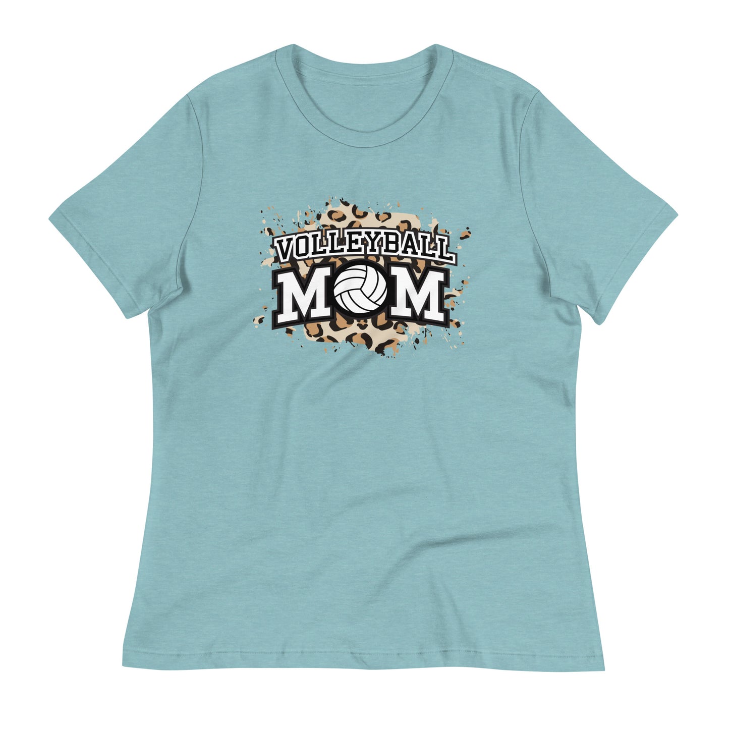 Cheetah Volleyball Mom T-Shirt