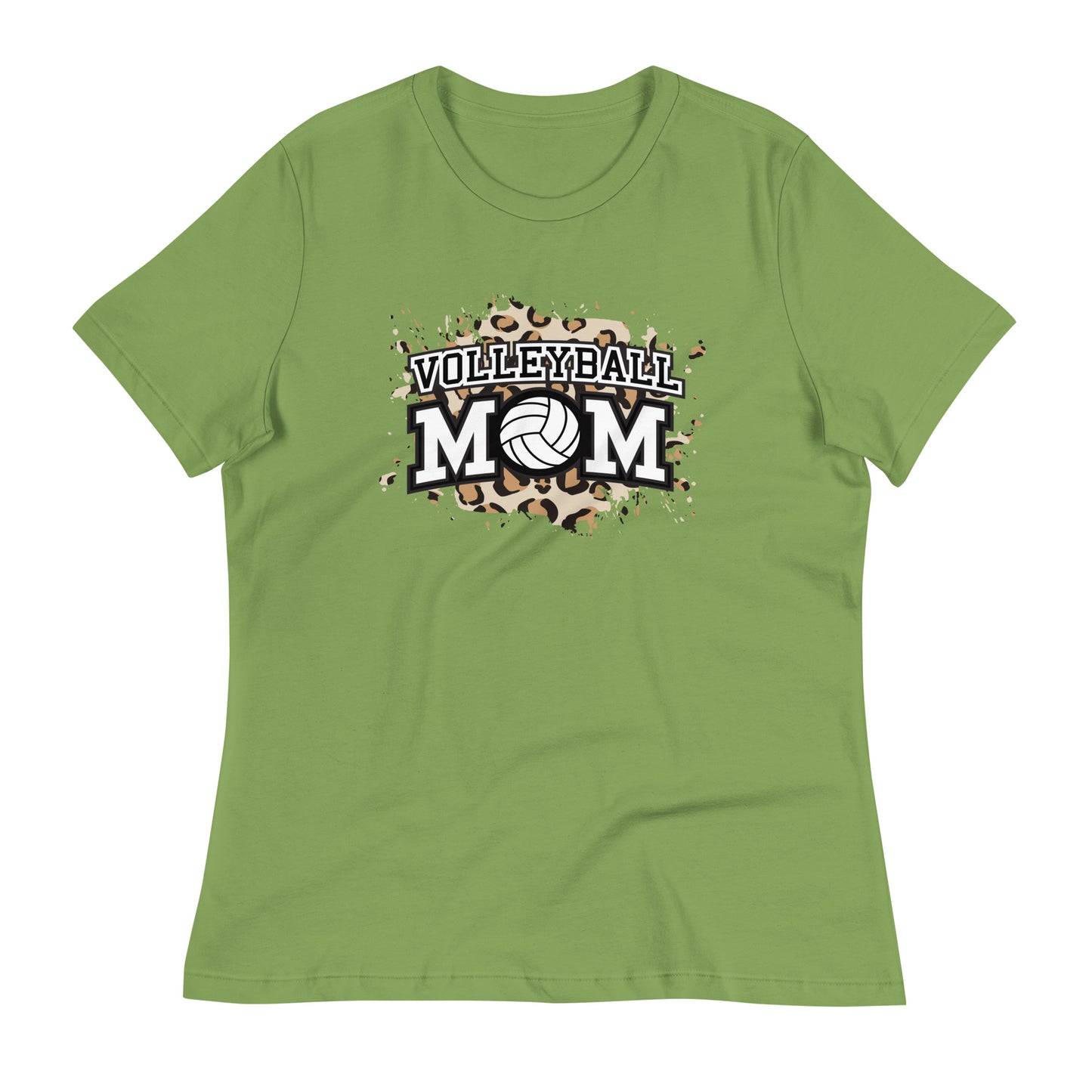 Cheetah Volleyball Mom T-Shirt