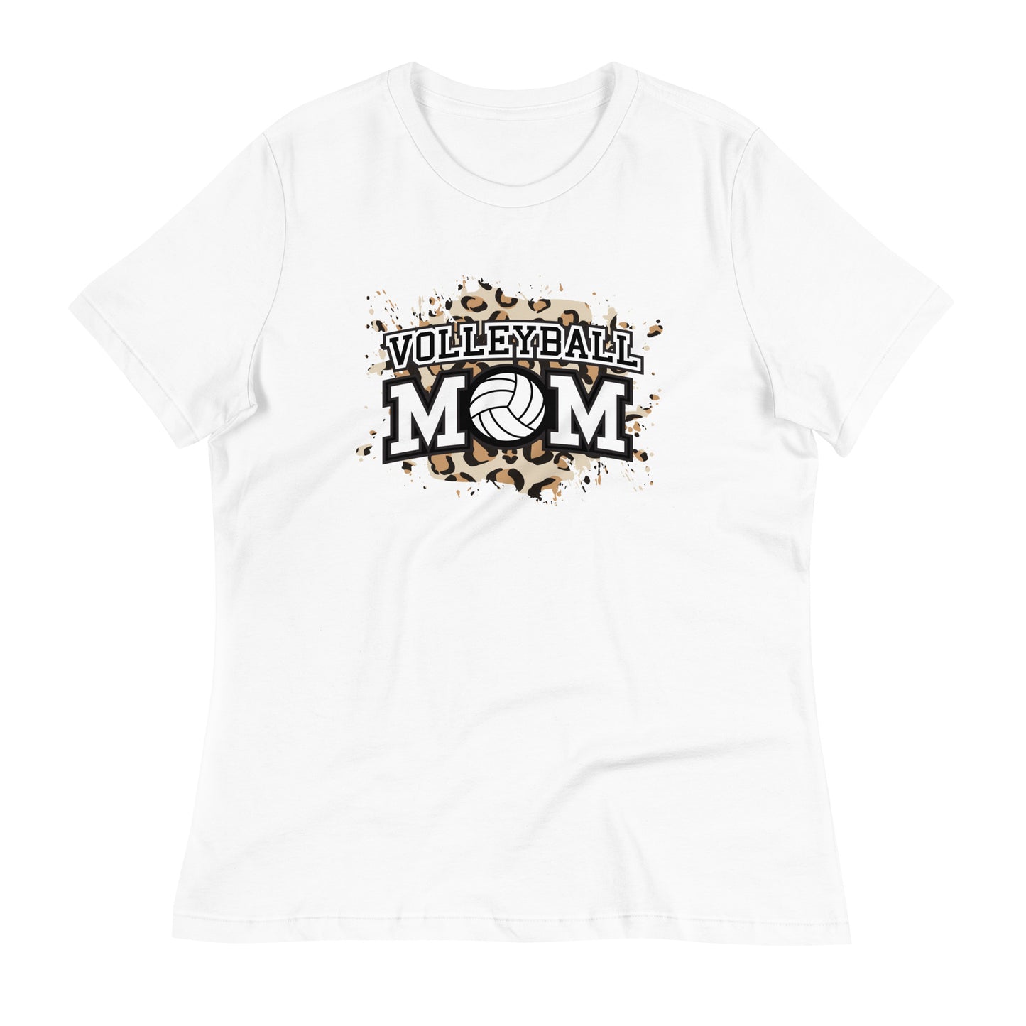 Cheetah Volleyball Mom T-Shirt